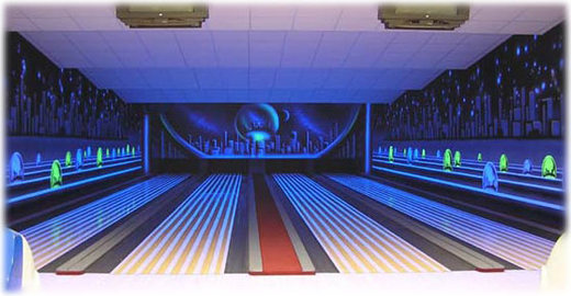 Bowlingové produkty - umělecké malby na stěny, tvorba plastik