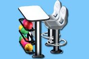 Bowlingové produkty - stoly pro náhradní bowlingové koule